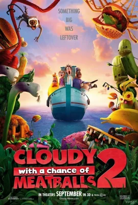 Cloudy with a Chance of Meatballs 2  (2013) มหัศจรรย์ลูกชิ้นตกทะลุมิติ 2